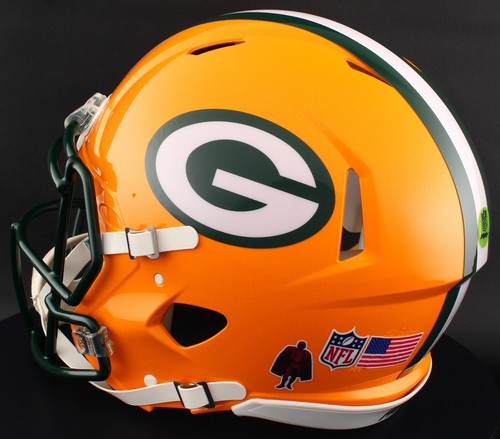 GREEN BAY PACKERS NFL Riddell Speed Full Size REPLICA Football Helmet - Picture 4 of 6