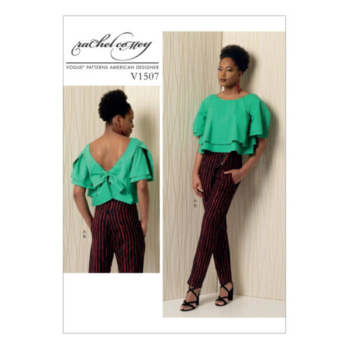 Vogue V1507 Misses Top und Hose Gr. 12-20 RACHEL COMEY Schnittmuster