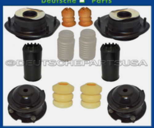 Porsche 911 964 Front Rear Upper Shock Strut Flange TOP Mounts Bearing SET 12 - Picture 1 of 1