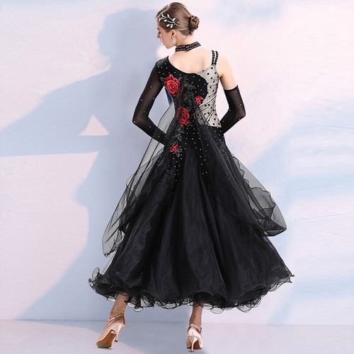 NEU Latino salsa Kleid TanzKleid Standard LatinaKleid Latein Turnierkleid#N108 - Picture 5 of 11