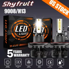 2PCS SEALIGHT H13 NEW LED Headlight High Low Beam Bulbs FITS Ford Escape