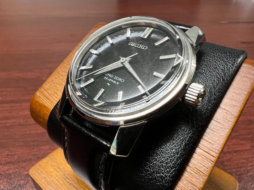 Seiko King Seiko 44-9990 Vintage Black Slv 25jewels Manual Seiko King Seiko 44-9990 Vintage Black Slv 25jewels Manual