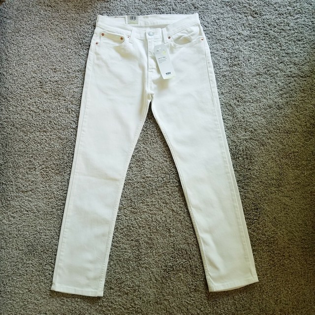 Levi's Men's 511 Slim Jeans Castilleja White - Advanced Stretch 31w X 30l for sale online | eBay