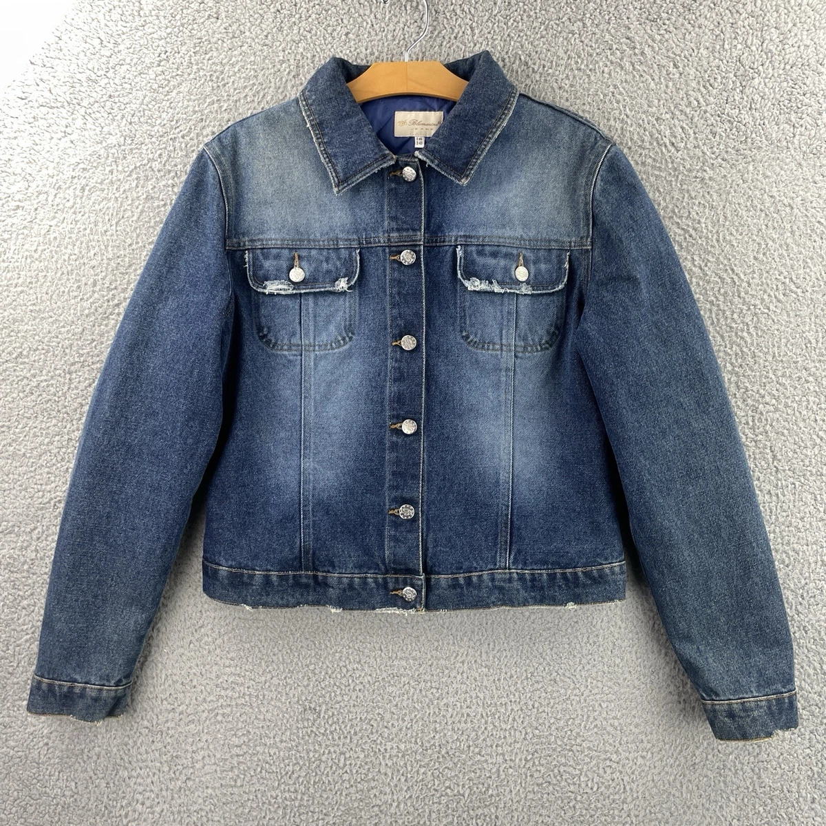Blumarine ANNA MOLINARI デニムジャケット M Blue Blumarine Denim Coats, Jackets & Vests for Women for sale | eBay