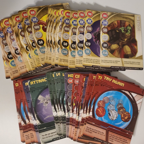 2008 Bakugan Battle Brawlers Serie 1-15a Tor & Fähigkeit Spielkarten - Sie wählen - Bild 1 von 33