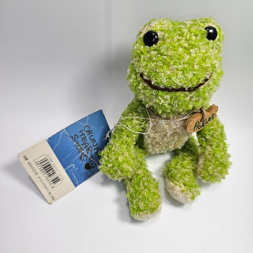 Pickles The Frog Green Country Heart Nakajima Plush Toy Doll Jjapan NWT - Imagen 12 de 13