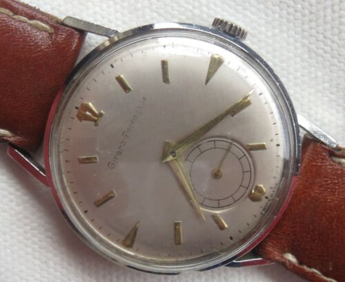 Girard Perregaux mens wristwatch steel case load manual running condition - Picture 2 of 8