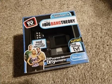 Tiny TV Classics The Big Bang Theory Real Working TV & Remote BRAND NEW SEALED