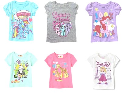 4T 3T NEW Baby Toddler Girl Clothes My Little Pony T-shirt Size 2T 5T