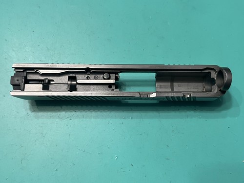 USED RUGER SR40C COMPLETE SLIDE BARREL GUIDE ROD SPRING STAINLESS 40 CAL COMPACT - Picture 5 of 17