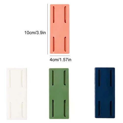 1/4x Steckdosenhalter Steckbefestiger Wandsteckdosenleiste - Bild 21 von 21
