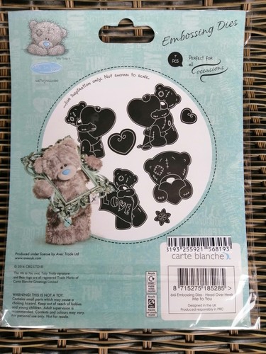 Embossing Dies Teddy Bear 7 pcs - Picture 3 of 3