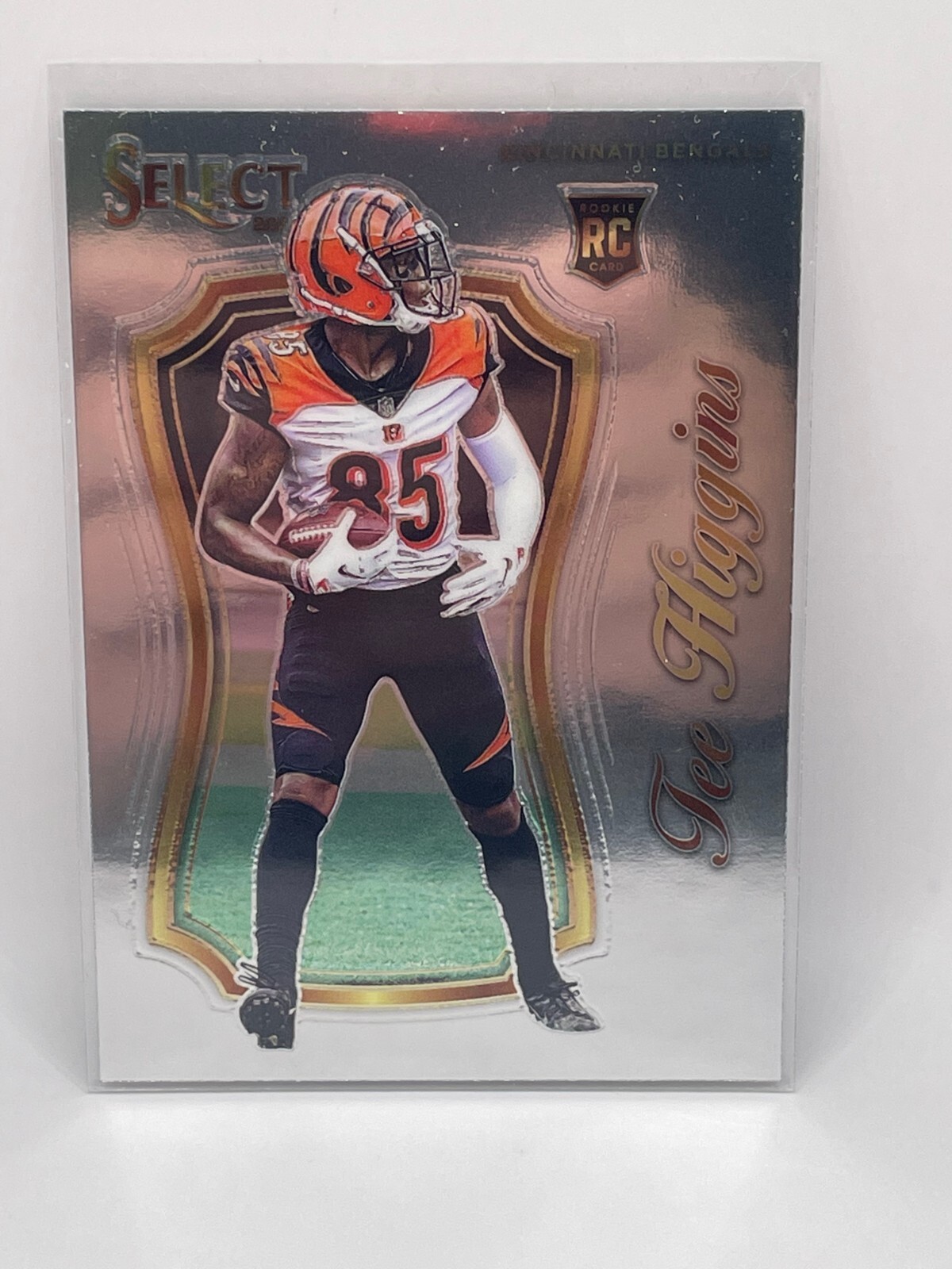 2020 Panini Select Football Tee Higgins Rookie Select Certified | #SCR-13 NM