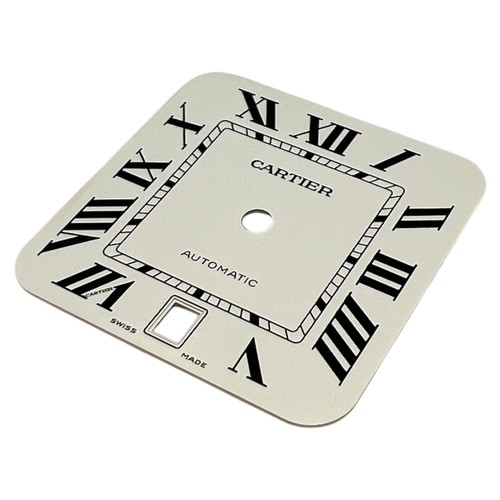 Original Cartier Santos 39,8 mm römisches Zifferblatt Silber WSSA0018 - Bild 3 von 4