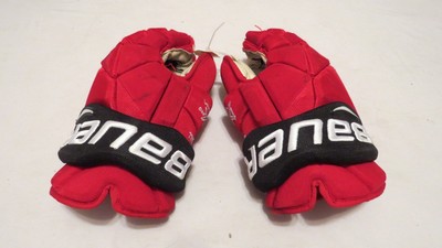 new jersey devils hockey gloves