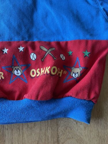 Vintage Osh Kosh B'gosh Pullover Collared Sweatshirt Baby Kids 24 Months USA - Picture 16 of 17