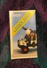 Vintage LEGO Set 6681 Police Van Cops 1981 w/Instructions. One owner! Legoland