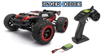 BLACKZON BZN540096 Slyder ST 1/16 4WD Radio Control Stadium Truck - Red HRP