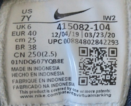 Nike Air More Uptempo 'Olympic' 2020 Mens Shoes 415082-104 Size 7Y - Picture 2 of 10
