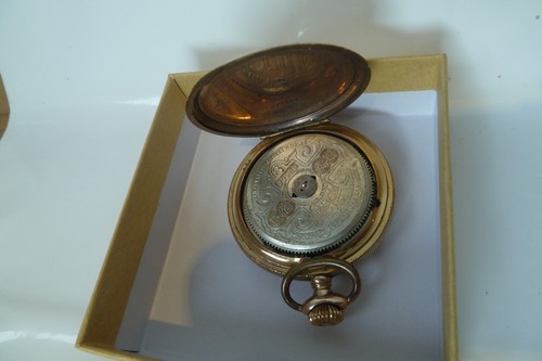 Waltham Riverside Maximus 1901 Full Hunter 14K Solid Gold Pocket Watch Serviced - Picture 2 of 5