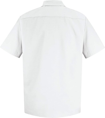 Red Kap Men's Specialized Pocketless Work Shirt Size M - Picture 2 of 5