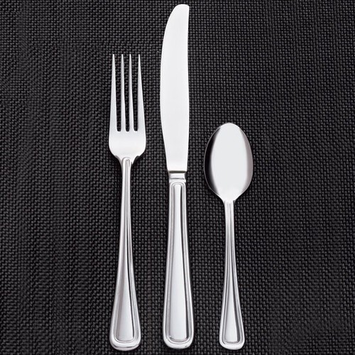 1 Docena de Piezas • Cucharadita 57/8" • 18/8 SS • Vajilla Mundial • Borde Clásico II - Imagen 3 de 4