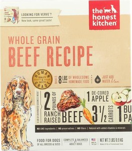 honest kitchen whole grain beef