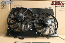 FENIX Fan Shroud, 12" & 14" Spal Fans Stealth Series Ford XC/XD/XE Falcon V8