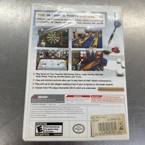 Game Party - Nintendo Wii Spiel - CIB - getestet - KOSTENLOSER VERSAND - Bild 2 von 4