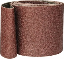 Tru-Maxx 4" Wide x 132" OAL, 40 Grit, Aluminum Oxide Abrasive Belt Aluminum O...