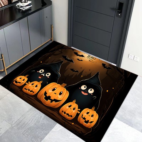 Halloween Anti-Slip Door Rug Bedroom Living Room Carpets Home Area Rug Floor Mat - Bild 13 von 19