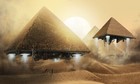 Ancient Egyptian Pyramids Poster OR Canvas Premium Wall Art Size A4-A1