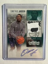 K223,915 - 2016-17 Panini Contenders Draft Picks #120A Demetrius Jackson Auto