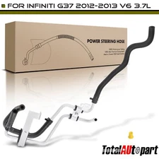 Power Steering Return Line Hose for Infiniti G37 2012 2013 Cooler To Reservoir