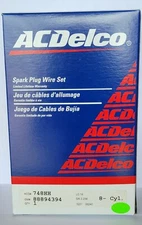 OEM NEW Spark Plug Wire Set ACDelco GM 748HH