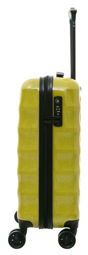 Handgepäck Koffer Cavalet TSA Trolley Kinder Glitzer Gold Gelb 55 cm Bowatex - Bild 5 von 6