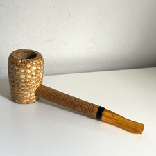 Vintage Corn Cob Pipe Frosty The Snowman Prop Halloween Costume Orange Tip 5"
