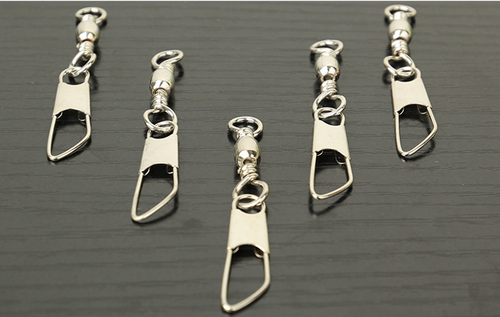 100pcs Fishing Barrel Swivel & Interlock Snap Ball Bearing Swivel Line Connector - Picture 7 of 26