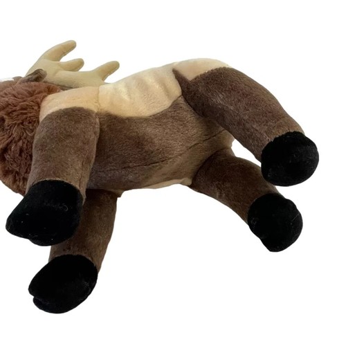 ALCE REPÚBLICA SALVAJE 12 PULGADAS DE PIE PELUCHE CON ASTAS #11039 - Imagen 5 de 10