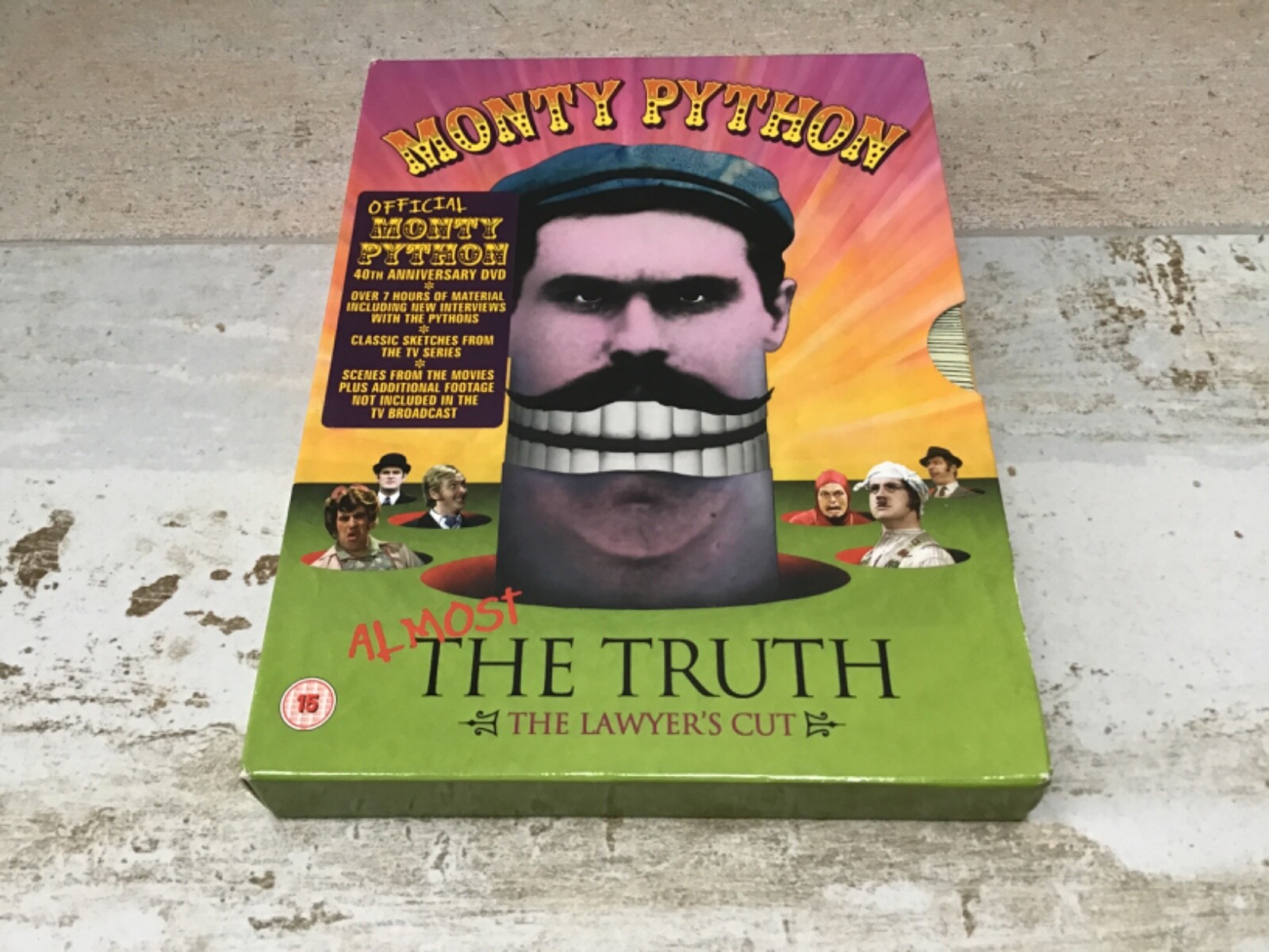 Monty Python  Almost the Truth The Lawyer's Cut  3 x DVD box set  Terry Jones