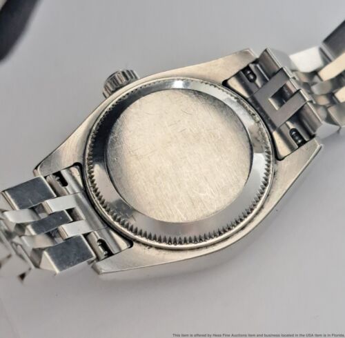 Rolex Datejust Factory Diamond 179174 Ladies SS Date 26mm Wrist Watch Box Papers - Picture 6 of 9