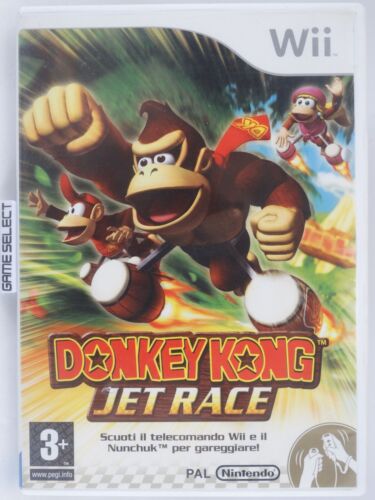 Donkey Kong Jet Race Nintendo Wii And Wiiu u Pal - - Original Outfit