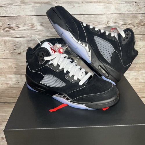 Size 6Y - Air Jordan 5 Retro GS OG Black Metallic Reimagined HF3976-001