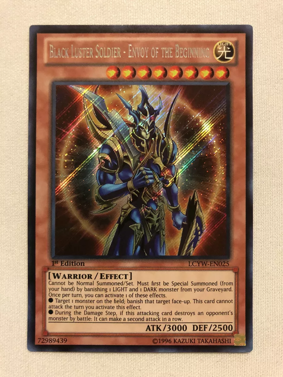 Black Luster Soldier - Envoy of the Beginning Yugioh Special & Deluxe  Editions, Yu-Gi-Oh!