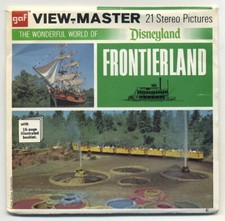 Disneyland Frontierland View-Master Packet A-176-E "E" edition Exc. Cond.