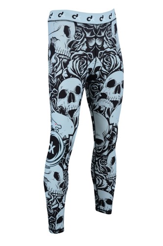 DRAGON BJJ Jiu-Jitsu Pants MMA Leggings Gym Compression Leggy Fitness Training - Picture 14 of 24