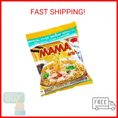 MAMA Instant Noodles Artificial Pork Flavor,30 Pkgs.x 2.12 Oz.(60g)