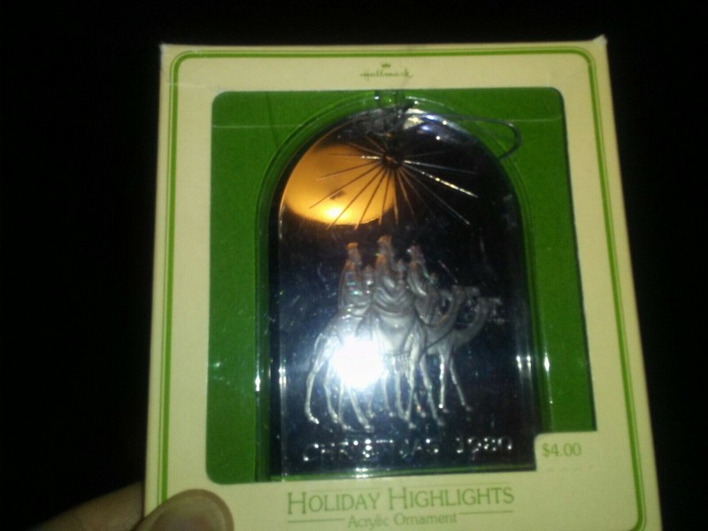Hallmark Tree Trimmer Collection Three Kings Holiday Highlights 1980