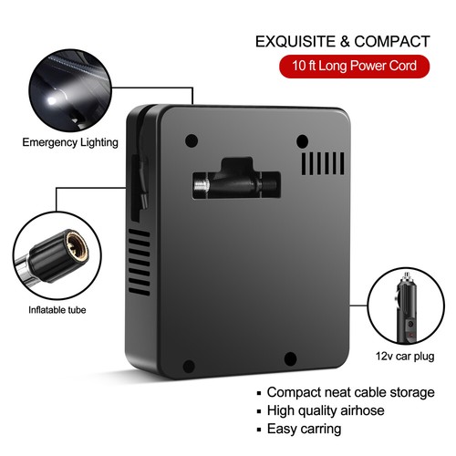 Digital Car Home Dual-use Wireless Dual-Cylinder Portable Car Ttire Inflator - Picture 2 of 7