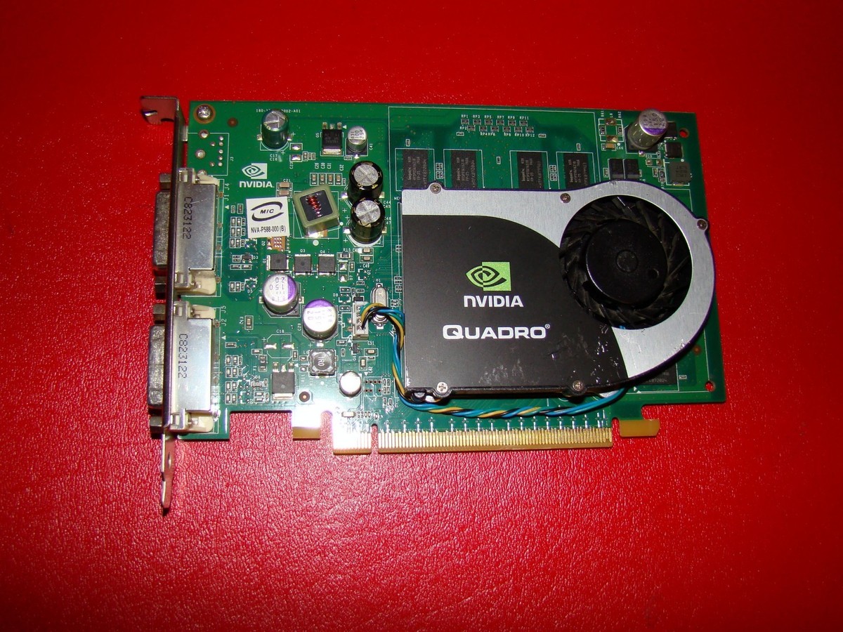 Original NVIDIA Quadro FX570 PCI-E DDR2 256MB Graphic/Video Card